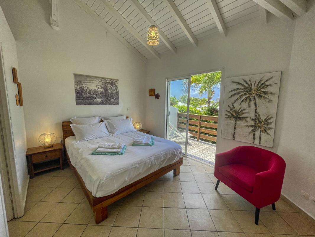 18.Location villa piscine Sainte Anne Guadeloupe_Chambre 2